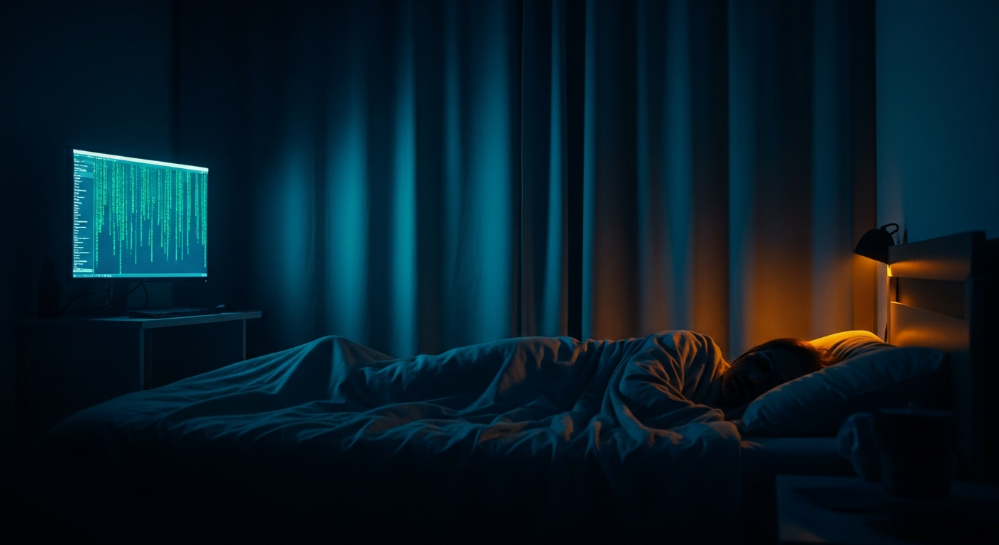 AI agent running experiments in an overnight laboratory