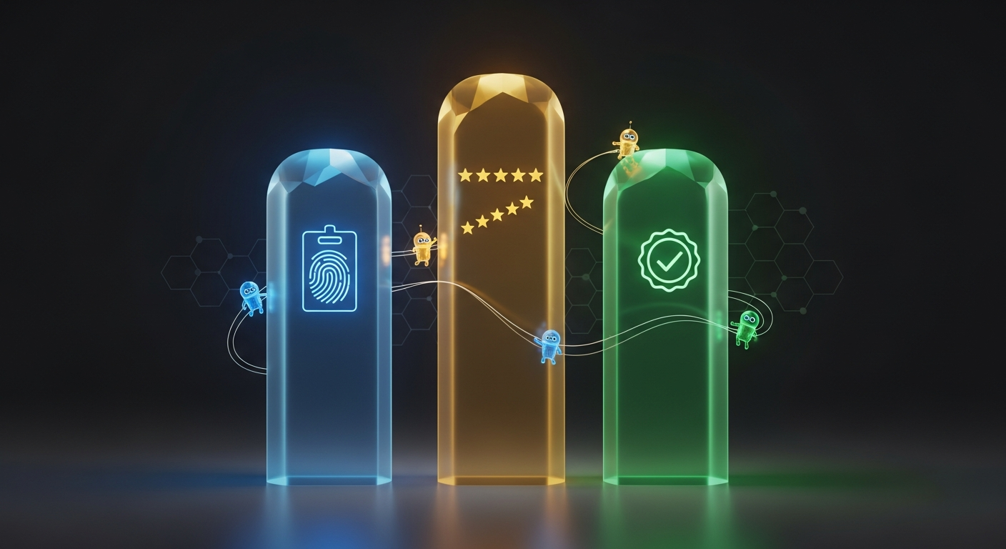 The Three Registries of ERC-8004