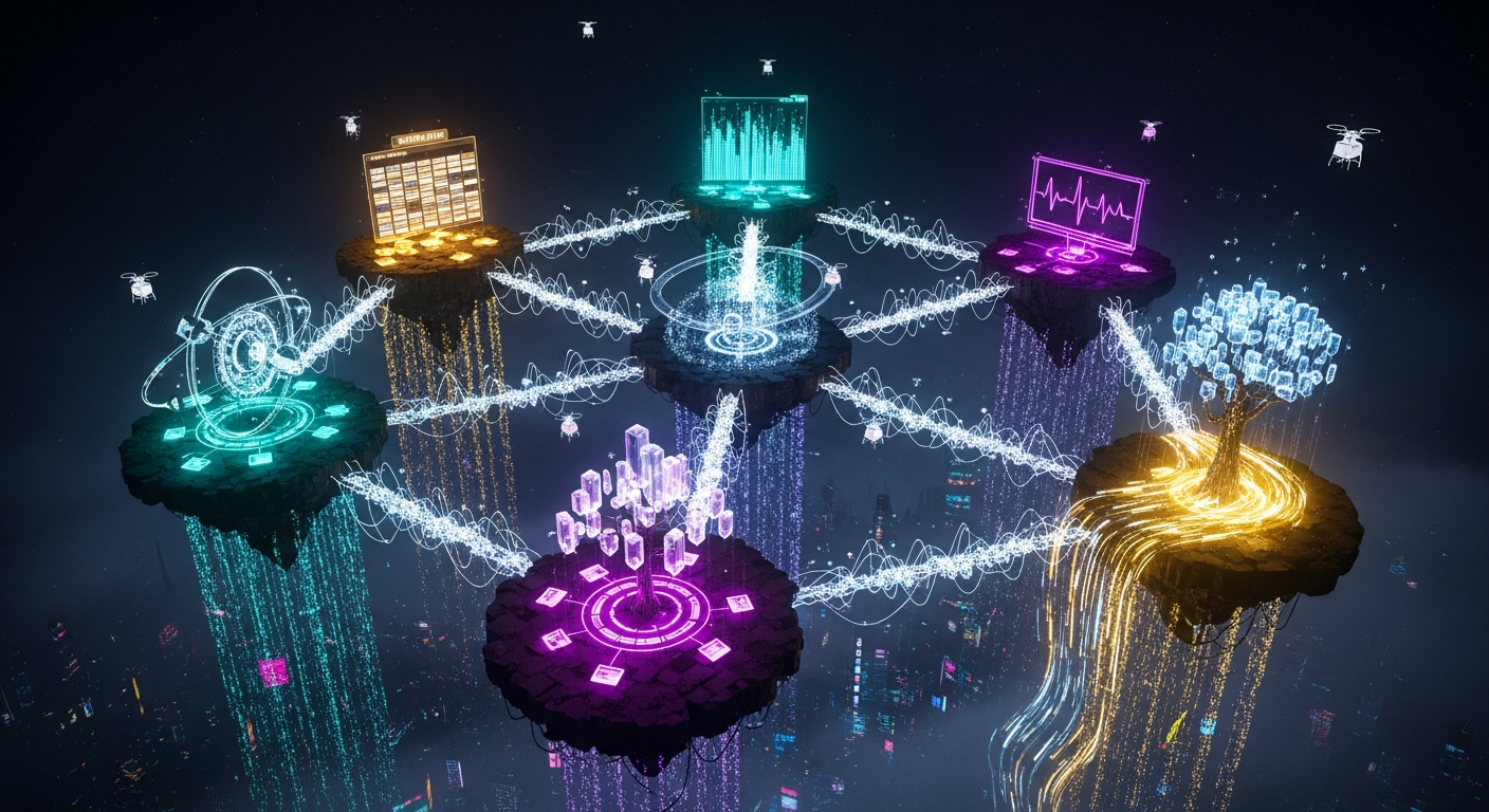 Six Connected Worlds